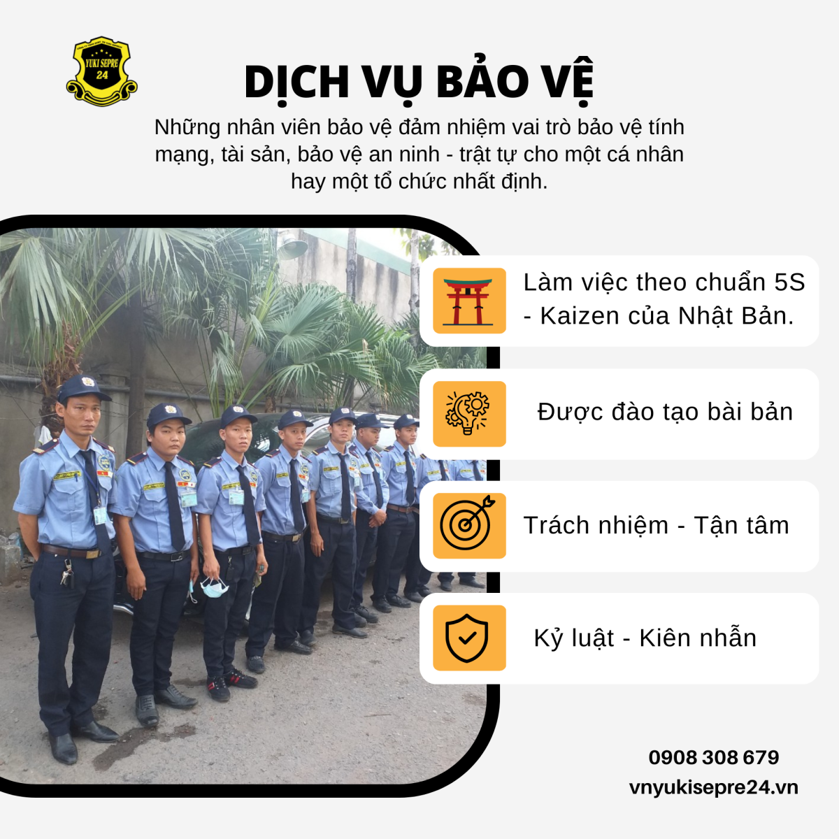 dịch vụ bảo vệ